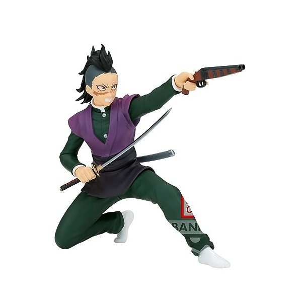 Banpresto Statue GENYA SHINAZUGAWA avec Pistolet 12CM