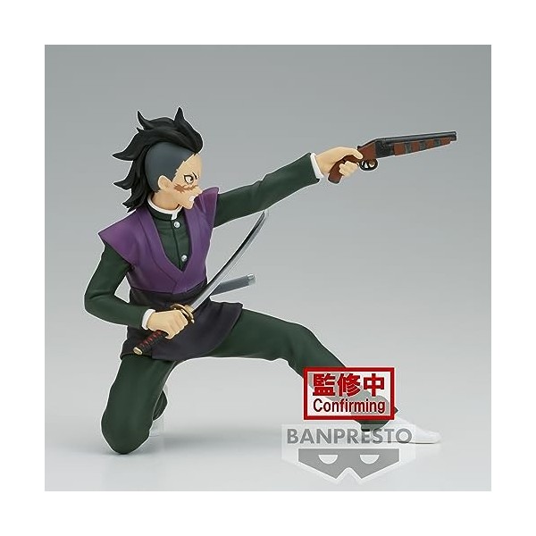 Banpresto Statue GENYA SHINAZUGAWA avec Pistolet 12CM
