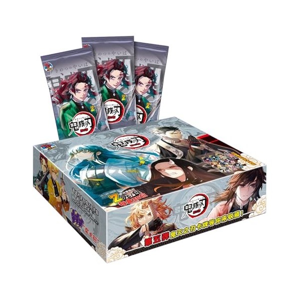 Boîte de Booster de Cartes Demon Slayer, Carte Anime, Toute Neuve, boîte de Booster CCG TCG