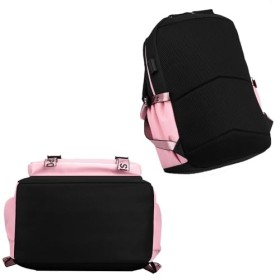 PQKL-party Sacs à Dos Nezuko, Cartable Nezuko, Sac a Dos College Démon Slayer, Cartable Fille Collège Anime, Nezuko Trousse,S