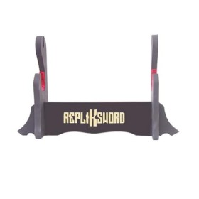 Demon Slayer Katana Tout en Bois Lame en Bois Katana Tanjiro Kamado Epee Tanjiro Sabre Demon Slayer Epee Cosplay + Presentoir