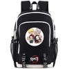 Roffatide Anime Demon Slayer Sac à Dos Garçons Imprimé Cartable Sac À Dos Pour Ordinateur Portable avec Port de Charge USB et