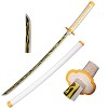 Skyward Blade Épée dAnime Cosplay en Bois, Rengoku Kyoujurou Samurai Épée, Jouets pour Enfants, Fan dAnime, The Special Cou
