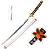 Skyward Blade Épée dAnime Cosplay en Bois, Rengoku Kyoujurou Samurai Épée, Jouets pour Enfants, Fan dAnime, The Special Cou