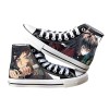 Chaussures montantes unisexes en toile à lacets Tanjiro/Agatsuma/Hashibira/Rengoku Cosplay Impression Mode Toile Chaussures à