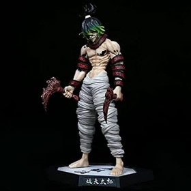 ENFILY Figurines Demon Slayer, Gyutaro de 30 cm, Kimetsu no Yaiba, figurine de dessin animé Tanjiro pour les fans danime
