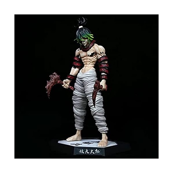 ENFILY Figurines Demon Slayer, Gyutaro de 30 cm, Kimetsu no Yaiba, figurine de dessin animé Tanjiro pour les fans danime