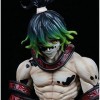 ENFILY Figurines Demon Slayer, Gyutaro de 30 cm, Kimetsu no Yaiba, figurine de dessin animé Tanjiro pour les fans danime