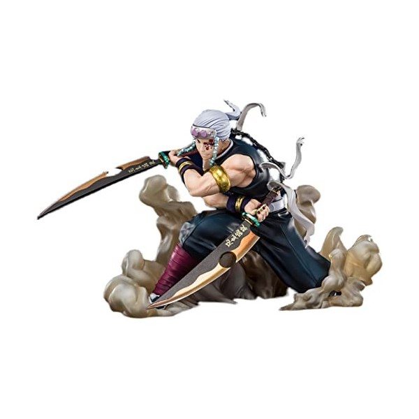 Puruuige Figurine Ghost Slayer Anime Tengen Uzui - 15,2 cm - Personnages de dessin animé - Figurine de collection - Jouets dé