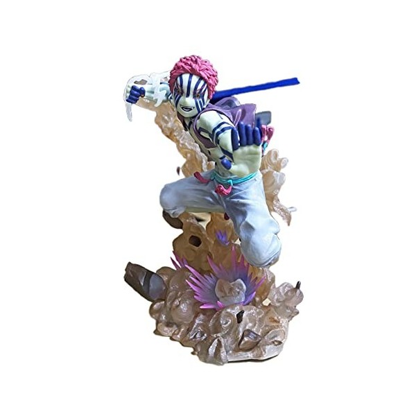 Puruuige Figurine Ghost Slayer Anime Tengen Uzui - 15,2 cm - Personnages de dessin animé - Figurine de collection - Jouets dé