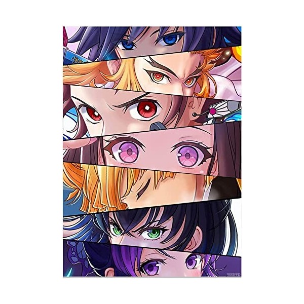 Puzzle 1000 Pièces Manga Demon Slayer Adulte 75 x 50 cm Puzzle Adulte Classique Puzzle 1000 Pièces Demon Slayer Puzzle Adulte
