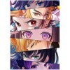 Puzzle 1000 Pièces Manga Demon Slayer Adulte 75 x 50 cm Puzzle Adulte Classique Puzzle 1000 Pièces Demon Slayer Puzzle Adulte