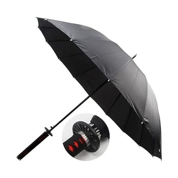 ZNLVZSH Parapluie Demon Slayer, Anime Cosplay Parapluie Automatique, 210T 8 Bones Sun & Parapluie de Pluie Coupe-Vent Impermé