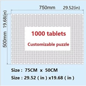 Puzzle 1000 Pièces Manga Demon Slayer Adulte 75 x 50 cm Puzzle Adulte Classique Puzzle 1000 Pièces Demon Slayer Puzzle Adulte