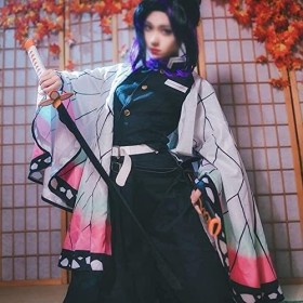 Katana Demon Slayer Cosplay Kochou Shinobu Épée De Samouraï 104cm Sabre Japonais En Bois Anime Epée Ninja Pour Les Fans Dani