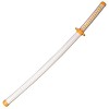 ACTASITEMS Japanese Anime Cosplay Prop Demon Slayer Wooden Sword - 104cm, Katana -Agatsuma Zenitsu