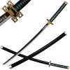 ACTASITEMS Japanese Anime Cosplay Prop Demon Slayer Wooden Sword - 104cm, Katana -Agatsuma Zenitsu