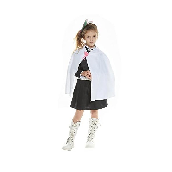Ruleewe Tomioka Giyuu Cosplay Costume Enfant Anime Demon Slayer Kimono Halloween Carnaval Tenue Robe Ensemble,M