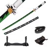 Churgigi Katana Demon Slayer Zenitsu Sabre Tanjiro Catana Rengoku Sanemi Shinobu Muichirou Japonais Cosplay Épée en Bois