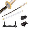 Churgigi Katana Demon Slayer Zenitsu Sabre Tanjiro Catana Rengoku Sanemi Shinobu Muichirou Japonais Cosplay Épée en Bois