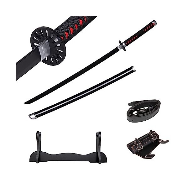 Churgigi Katana Demon Slayer Zenitsu Sabre Tanjiro Catana Rengoku Sanemi Shinobu Muichirou Japonais Cosplay Épée en Bois