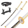 Bambou Anime Katana Cosplay Épée, Katana Inspiré Demon Slayer Épée 105 cm 41 Pouces Hashira Piliers Protagoniste Katana, une 