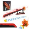QLT Épée Demon Slayer Cosplay Animes Rengoku Kyoujurou Katana - Briques de construction décoratives - Cadeau pour adultes et 
