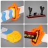 QLT Épée Demon Slayer Cosplay Animes Rengoku Kyoujurou Katana - Briques de construction décoratives - Cadeau pour adultes et 
