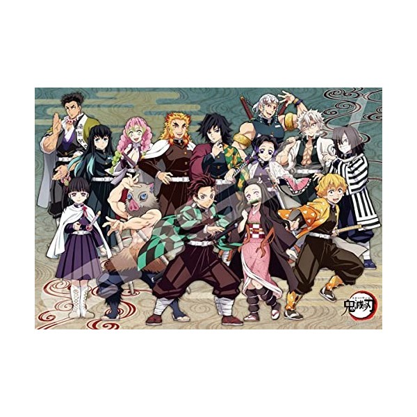 Ensky - Puzzle Demon Slayer Kimetsu No Yaiba - Jeu de Personnages 1000 Pcs - 4970381511630