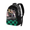 Demon Slayer Kimetsu no Yaiba-Sac à dos Fight FAN 2.0, Noir