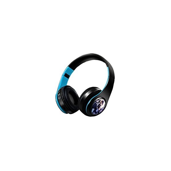 Hanaiette 1 casque Bluetooth sans fil Demon Slayer de lanime Demon Slayer - Pliable - Facile à transporter Style 4 