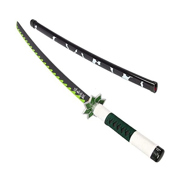 Kimimara Shinazugawa Sanemi Shinazugawa Épée Demon Slayer – Bambou Cosplay Blade – Taille enfant