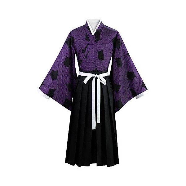 LYL100WT Costume de cosplay Shinazugawa Sanemi pour Adulte Anime Kimono de Déguisements pour Demon Slayer Fantaisie Cadeau po