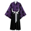 LYL100WT Costume de cosplay Shinazugawa Sanemi pour Adulte Anime Kimono de Déguisements pour Demon Slayer Fantaisie Cadeau po