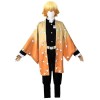 ACTASITEMS Anime Cosplay Kimono Costume,Demon Slayer-Kamado Tanjirou Adulte Taille XXL