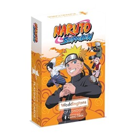 Winning Moves - Jeu DE 54 Cartes Naruto Shippuden - Jeu de société - A partir de 4 ans Version française WM03022-EN1-12