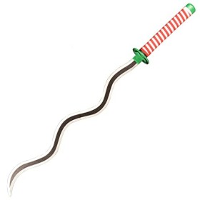 Sword Valley Anime Cosplay Épée en Bois, Épée Demon Slayer 104cm Épée en Bois - Iguro Obanai