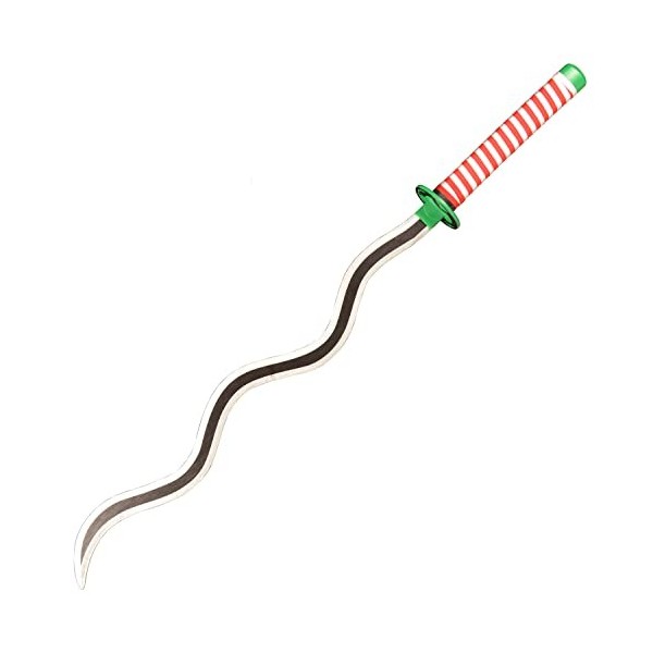 Sword Valley Anime Cosplay Épée en Bois, Épée Demon Slayer 104cm Épée en Bois - Iguro Obanai