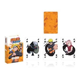 Winning Moves - Jeu DE 54 Cartes Naruto Shippuden - Jeu de société - A partir de 4 ans Version française WM03022-EN1-12