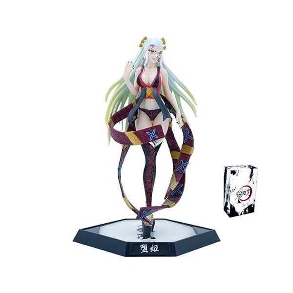 iFii Figurine Demon Slayer 31 cm, Kokushibou Daki Gyuutarou Tsugikuni Yoriichi Figurine danime debout en PVC pour collection