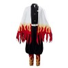 CHYOOO Demons Hunters Costume Cosplay, Rengoku Kyoujourou Cosplay Coanime Demon Slayer, danime costume, femme Kimono Hallowe