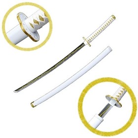 Agatsuma Zenitsu Katana | Épée Jouet | Épée Cosplay | Épée Anime | Demon Slayer