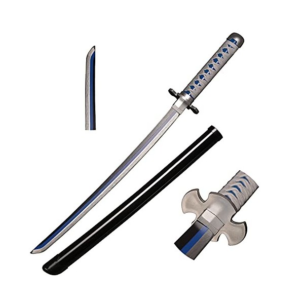 Skyward Blade Épée Anime Cosplay en Bois, Tanjirou Samouraï épée, Jouets pour Enfants, Fan DAnime, Le Couteau Spécial de Dém