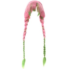 Blueberry Cosplay Perruque for Demon Slayer Kimetsu no Yaiba Kanroji Mitsuri