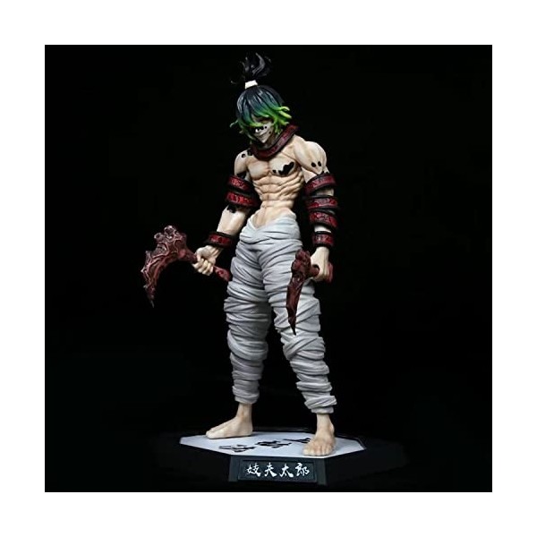 REOZIGN Figurine de Demon Slayer Gyutaro 30 cm Kimetsu no Yaiba - Figurine de Collection Tanjiro pour Fans danime