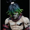 REOZIGN Figurine de Demon Slayer Gyutaro 30 cm Kimetsu no Yaiba - Figurine de Collection Tanjiro pour Fans danime