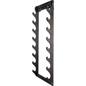 Dfdvye Porte - épée Katana Wall Rack - 8 couches Samurai Sword présentoir Wand Wakizashi tanto Wall Rack porte - épée présent
