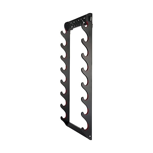 Dfdvye Porte - épée Katana Wall Rack - 8 couches Samurai Sword présentoir Wand Wakizashi tanto Wall Rack porte - épée présent