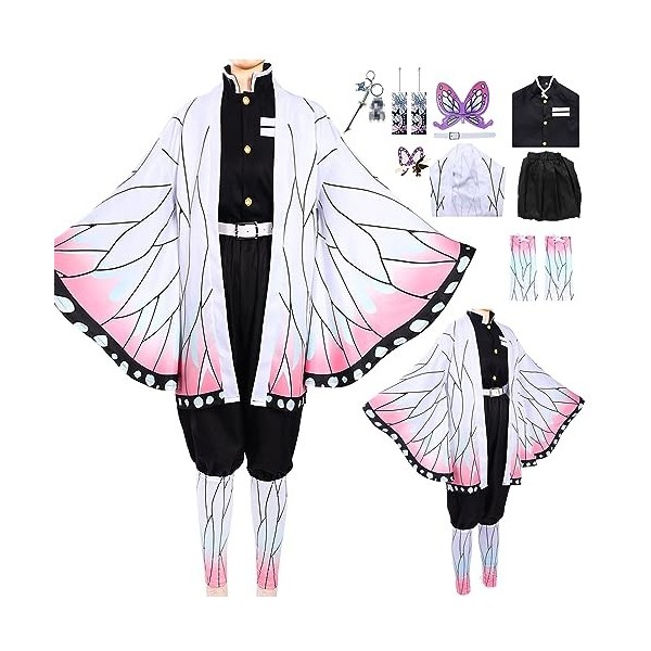 Demon Slayer Costume de cosplay Tomioka Giyuu Kimono, Demon Slayer Uniform Tomioka Giyuu Costume de cosplay Costume Anime Kim