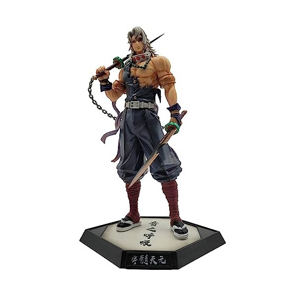 JAW REX Demon Slayer Young Tengen Uzui Big Anime Figure 32 cm | The Sound Hashira